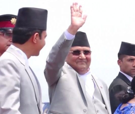 प्रधानमन्त्री ओली एक साता आराम गर्न सिंगापुर जाँदै