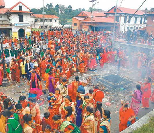 आज हरितालिका तीज : पशुपतिमा भक्तजनले आधा घण्टामै दर्शन गर्न पाउने
