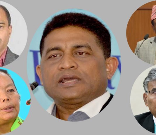 यी मन्त्रीहरु आज विदा हुँदै