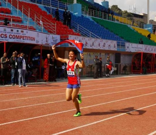 २३ स्वर्णसहित नेपाल ‘साग’ तालिकाको शीर्ष स्थानमा कायमै