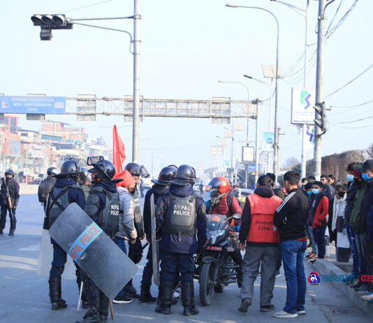 यस्तो देखियो दाहाल-नेपाल समूहको नेपाल बन्द (फोटोफिचर)