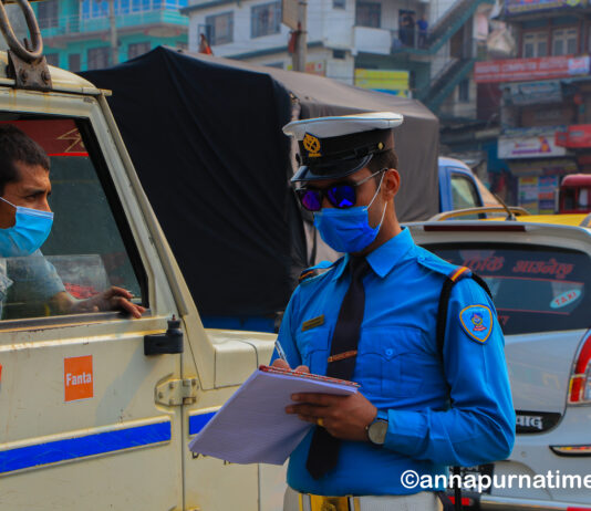 प्रहरी कारबाहीबाट ५ महिनामा दुई अर्ब २४ करोड बढी राजस्व सङ्कलन