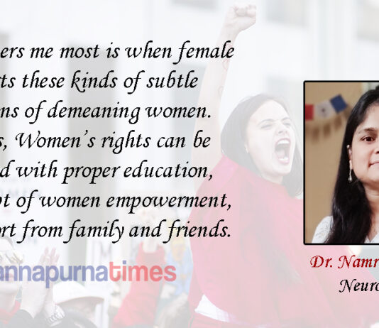 Women’s rights are human rights