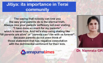 Jitiya: it’s importance in Terai community
