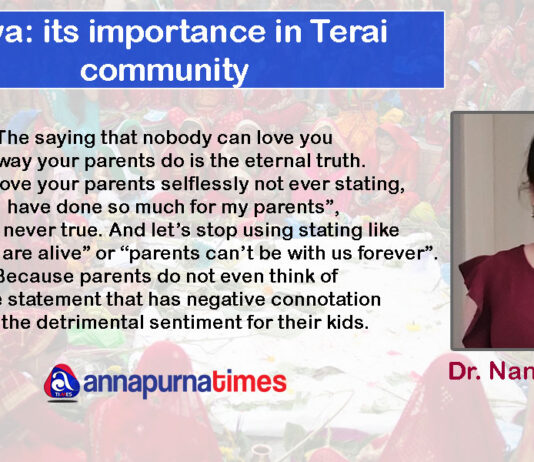 Jitiya: it’s importance in Terai community