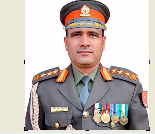 सशस्त्र प्रहरीको प्रवक्तामा कमलप्रसाद तिउसीना