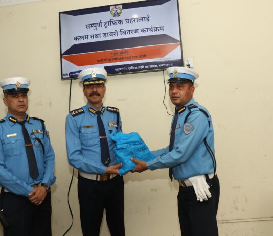ट्राफिक प्रहरीलाई नयाँ नियम, एसएसपी जोशीले दिए यस्तो निर्देशन