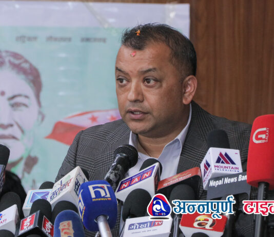 उच्च अहोदामा बसेका सबैको सम्पत्ति छानबिन गरौं : गगन थापा