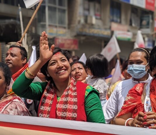 काठमाडौं महानगरको उपमेयरमा सुनिता डंगोल भारी मतले विजयी