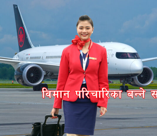 एयर होस्टेस बन्ने हो ? यस्ता छन् पढ्न पाउने मापदण्ड