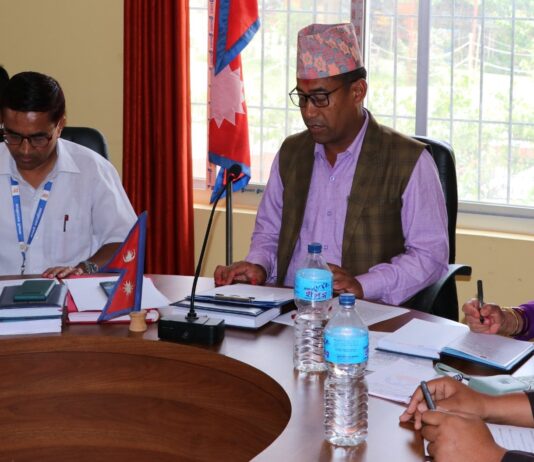 आइतबार विद्यालय बन्द नगर्ने मन्थली नगरपालिकाको निर्णय