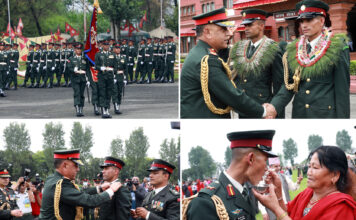नेपाली सेनाकाे सिसं ४९ अधिकृत क्याडेट तालिम सम्पन्न, डल्लाकोटी भए प्रथम (फाेटाे फिचर)