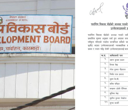 यी हुन् चलचित्र विकास बोर्डको अध्यक्ष पदका १० उम्मेदवार, कसले मार्ला बाजी ?