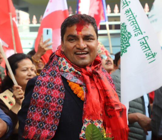 काठमाडौं- ५ मा कांग्रेसका प्रदीप पौडेल विजयी, हारे एमाले वरिष्ठ उपाध्यक्ष