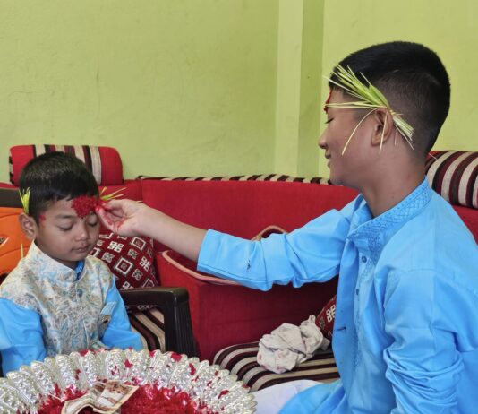 दशैं: मान्यजनबाट टीका र आशीर्वाद थाप्ने क्रम आज पनि जारी