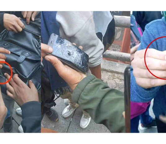 ग्वार्को घटना : भाग्यमानी युवा जसको मोबाइलमा गोली लागेर ज्यान बच्यो