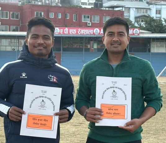 कप्तान रोहित र पूर्वकप्तान ज्ञानेन्द्रलाई एपीएफले दियो महत्वपूर्ण जिम्मेवारी