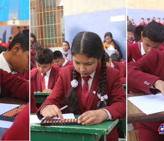 क्यामेलिया स्कुलमा अवाकस प्रतियोगिता, उत्कृष्टले राष्ट्रियस्तरमा सहभागी हुन पाउने (तस्वीरहरू)