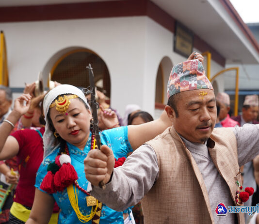 ललितपुरको हात्तीवनमा उभौली पर्व (तस्वीरहरू)
