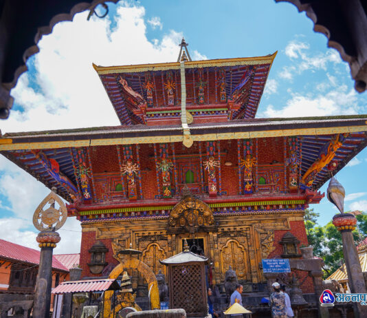 रंगरोगनपछि चिटिक्क चाँगुनारायण मन्दिर (तस्वीरहरू)