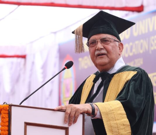 आगामी एसइईमा ७० प्रतिशत विद्यार्थी उत्तिर्ण हुने गरी काम थालेका छौँ : प्रधानमन्त्री