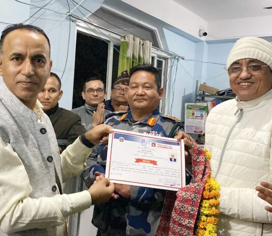 झापाको कनकाई ६ को वडाध्यक्षमा स्वतन्त्र उम्मेदवार ओली निर्वाचित