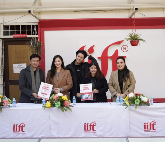 चलचित्र ‘कुस्ती’ र आइ.आइ.एफ.टी. स्कुल अफ फेसन डिजाइनिङबीच सम्झौता