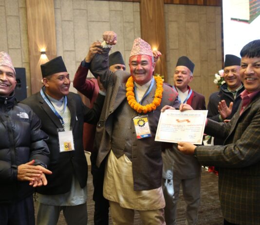 नेपाल मसलन्द तथा शैक्षिक सामग्री उद्योग संघमा विजेन्द्र सर्वसम्मत