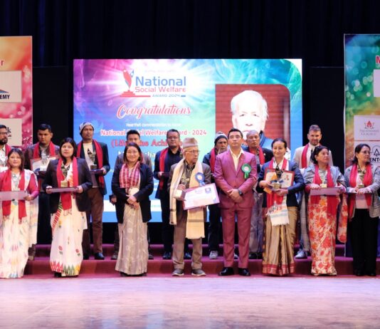 सिजन मिडियाद्धारा १८ व्यक्ति र संस्थालाई राष्ट्रिय समाजसेवा सम्मान