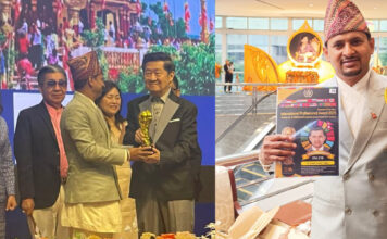 ऋत एकेडेमीका प्राचार्य आनन्द कुमार यादवलाई थाईल्याण्डको दोस्रो IPA पुरस्कार