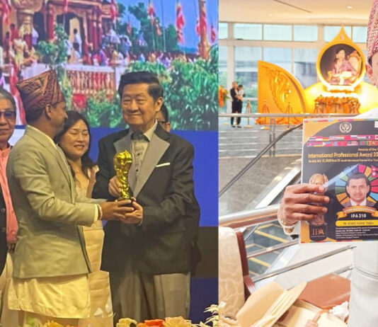 ऋत एकेडेमीका प्राचार्य आनन्द कुमार यादवलाई थाईल्याण्डको दोस्रो IPA पुरस्कार