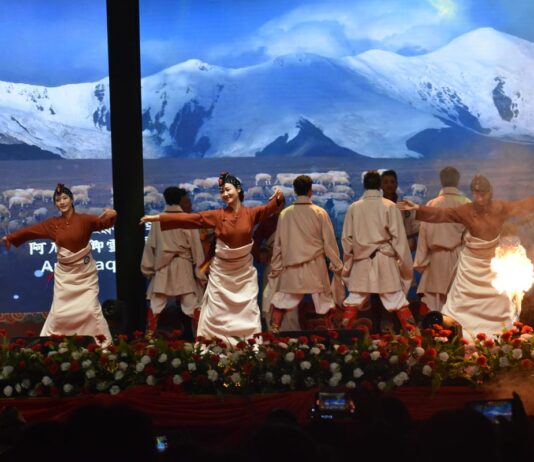 चिनियाँ नयाँ वर्षको अवसरमा पोखरामा वसन्त उत्सव साँझ (तस्वीरहरू)