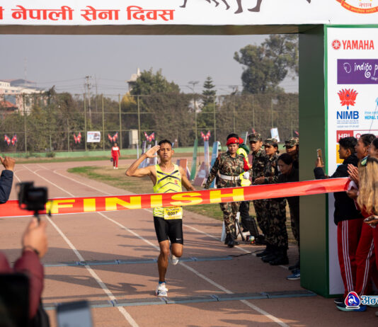 राजन रोकायले जिते प्रधानसेनापति खुला म्याराथनको उपाधि (तस्वीरहरू)