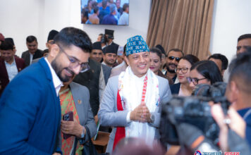 सभामुखमा डीपी अर्याल निर्विरोध निर्वाचित भएको घोषणा (तस्वीरहरू)