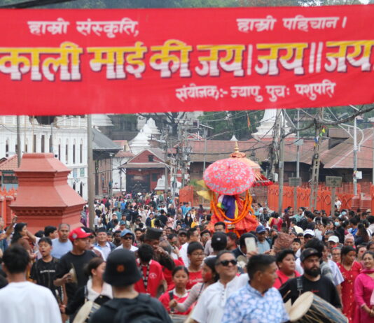 पाशुपत क्षेत्रमा वनकाली माईको ऐतिहासिक जात्रा (तस्वीरहरू)
