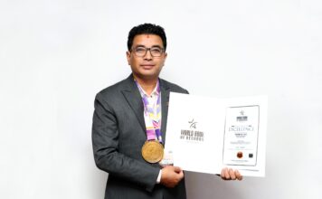 फोटोपत्रकार प्रदीपराज वन्तलाई ‘वल्र्ड बुक अफ रेकड्र्स, लण्डन’द्वारा सम्मानित