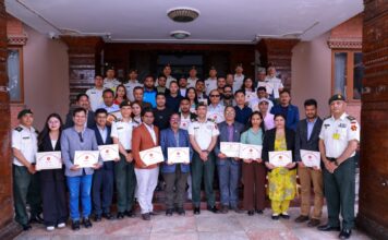 सकियो रक्षा संवाददाता अभिमुखीकरण कार्यक्रम, पाँच रेडियोलाई सम्मान