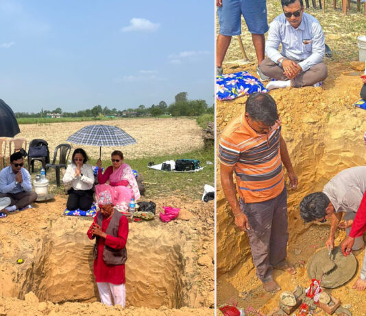 महोत्तरीमा रोह्तो मेन्थोलेटमको नयाँ फ्याक्ट्री निर्माण सुरु
