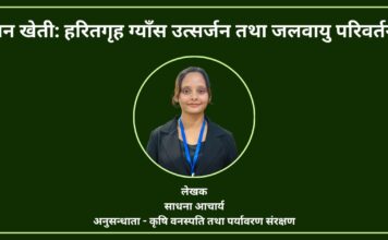धान खेती: हरितगृह ग्याँस उत्सर्जन तथा जलवायु परिवर्तन
