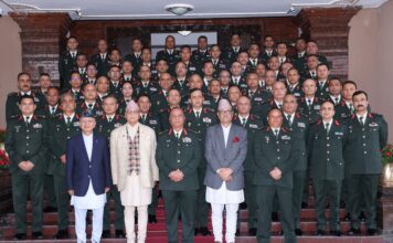नेपाली सेनाको हायर कमाण्ड तथा म्यानेजमेन्ट तालिम सम्पन्न