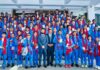 एसियाली खेलकुदमा जाने नेपाली टोलीलाई मन्त्री पोखरेलको बिदाइ