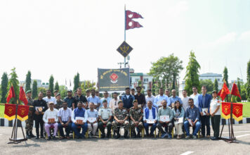 बर्दिबासमा रक्षा संवाददाता अभिमुखीकरण : २१ सञ्चारकर्मीलाई प्रमाणपत्र प्रदान